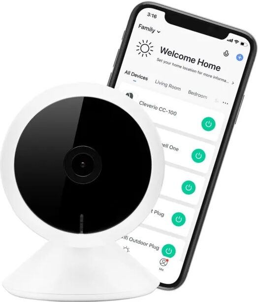 Cleverio WiFi Smart Overvåkingskamera