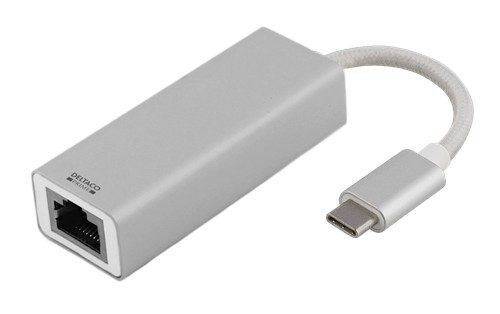 Deltaco USB-C-nätverkskort gigabit