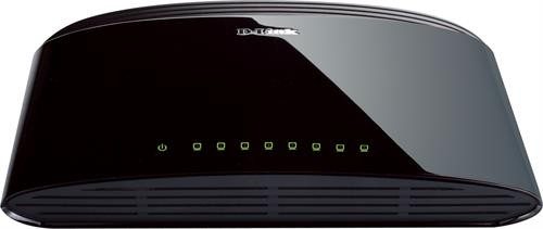 D-Link 8-portars switch