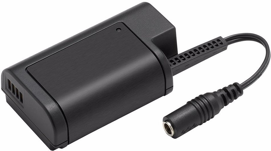 Panasonic DMW-DCC16, batteridummy/kabel för kameror med batteri DMW-BLJ31