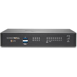 Dell SonicWall TZ270 - Essential Edition - security appliance - with 1 year TotalSecure - GigE - desktop