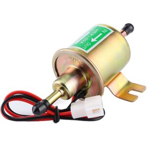 EOSNOW 12V 3-6 psi Inline-Gas-Diesel-Elektro-Kraftstoffpumpe Niederdruck HEP-02A für Auto-LKW-Boot