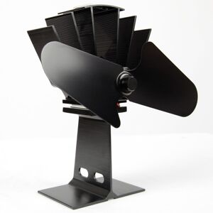 BESTLIVINGS Ofenventilator Ohne Strom Ofen Fan, Schneller Automatikstart ab 50°C - wärmebetriebener Ventilator für Holz / Brennholz - Kamin