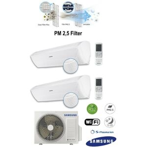 Samsung - Wind-Free ultra 2,0+3,5kW MultiSplit Klimaanlage Wifi Aussen 4kW pm 2.5