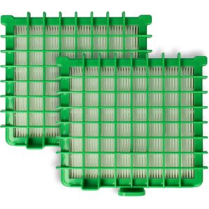 vhbw Filterset 2x Staubsaugerfilter kompatibel mit Rowenta RO555501410 - LP0048045P SK, RO5555WA410 Staubsauger - HEPA Filter Allergiefilter