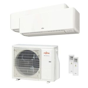 Fujitsu Siemens Klimaanlage KM-Serie Dual Split 12000+12000 BTU Inverter A+ Außengerät 5,4 kW