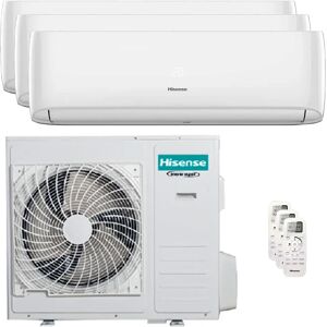 Hisense Hi-Comfort Trial Split Klimaanlage 12000+12000+12000 BTU Inverter A++ WLAN Außengerät 8,0 kW