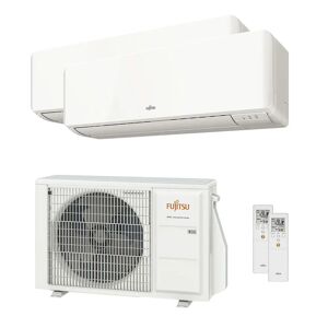 Fujitsu Siemens Klimaanlage KM-Serie Dual Split 9000+9000 BTU Inverter A++ Außengerät 4 kW
