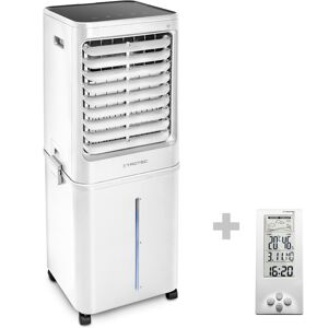 Trotec Aircooler, Luftkühler, Luftbefeuchter PAE 81 + Design-Wetterstation BZ06