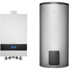 Buderus Gas-Brennwert Logaplus-Paket W22 GB172i.2 20 kW H-Gas Speic...