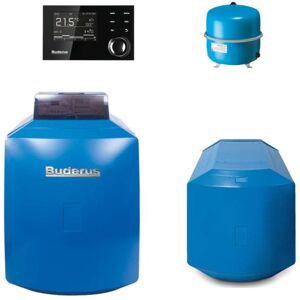 Buderus Paket K31/2 Öl-Brennwert-Heizgerät Logaplus GB125 35 kW Spe...