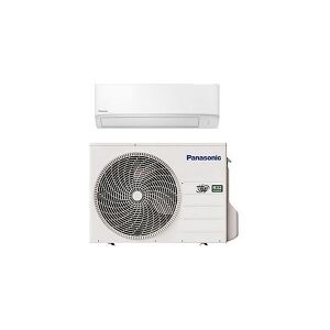 Panasonic varmepumpe Split CZ25ZKE består af CS-CZ25ZKE og CU-CZ25ZKE SCOP 4,30 A+ R32 Kølemiddel, med indbygget wifistyring.