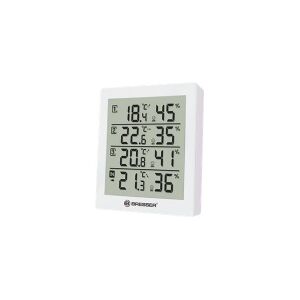 Bresser Temeo Hygro Quadro - Termo-hygrometer - digital - hvid