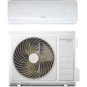 Klimabrands Andersen Electric Ae 12000 Varmepumpe, 3,8 Kw  Hvid