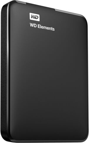 Western Digital Disco HDD Externo WESTERN DIGITAL Elements (Negro - 1.5 TB - USB 3.0)