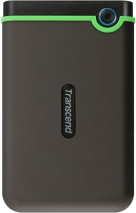 Transcend Disco HDD Externo TRANSCEND 2TB StoreJet M3 (Verde - 2 TB - USB 3.0)