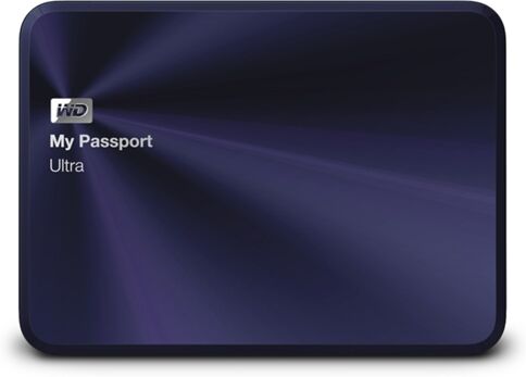 Western Digital Disco HDD Externo WESTERN DIGITAL My Passport Ultra (Morado - 2 TB - USB 3.0)