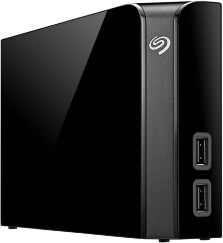 Seagate Disco HDD Externo SEAGATE Backup Plus Hub 4TB (Negro - 4 TB - USB 3.0)