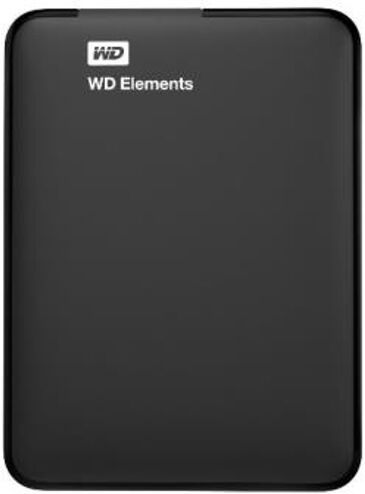 Western Digital Disco HDD Externo WESTERN DIGITAL Elements (Negro - 3 TB - USB 3.0)