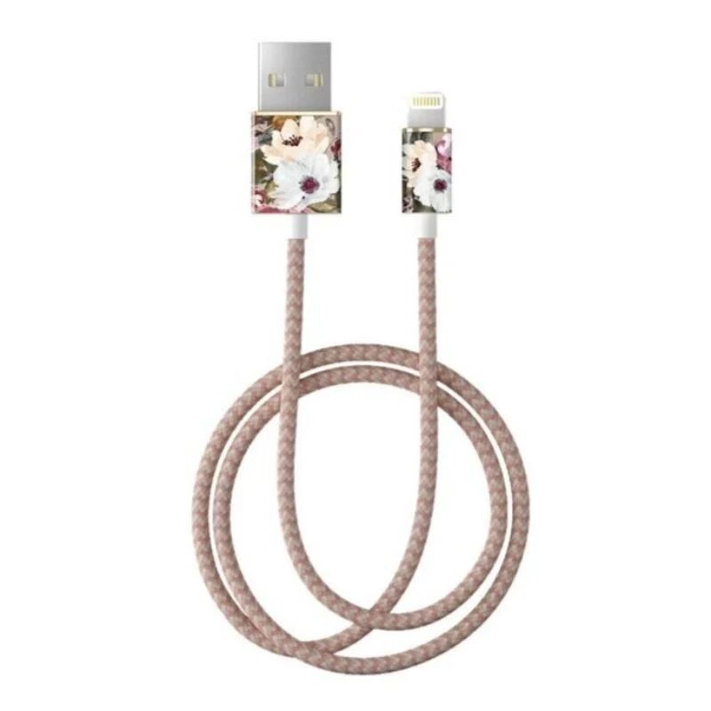 iDeal of Sweden Fashion Cable - Lightning Kabel MFI 1 m. Sweet Blossom