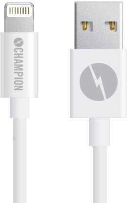 Apple Champion Usb Lightning Kabel - Mfi Apple Godkendt - Hvid - 1 M