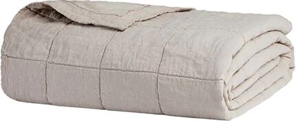 Bambury French Flax Linen Quilted Coverlet