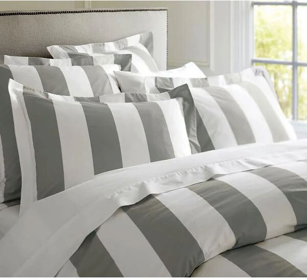 Oxford Stripe Quilt Cover Set - Queen