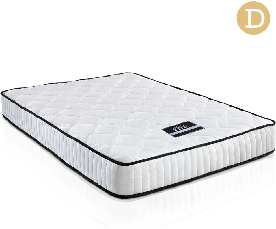 Giselle Bedding Foam Pocket Spring Mattress High Density 21cm Double