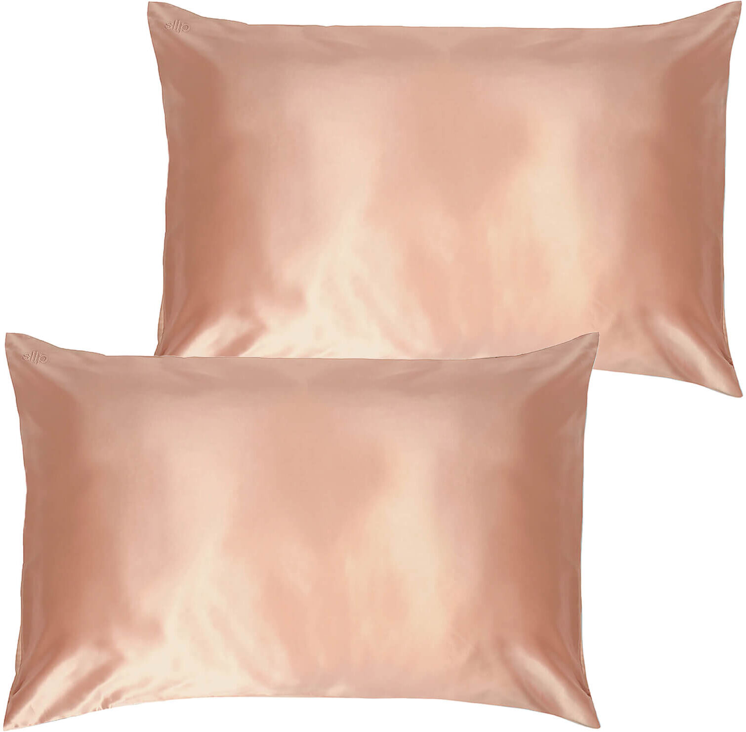 Slip Pure Silk Pillowcase Duo - Queen - Rose Gold