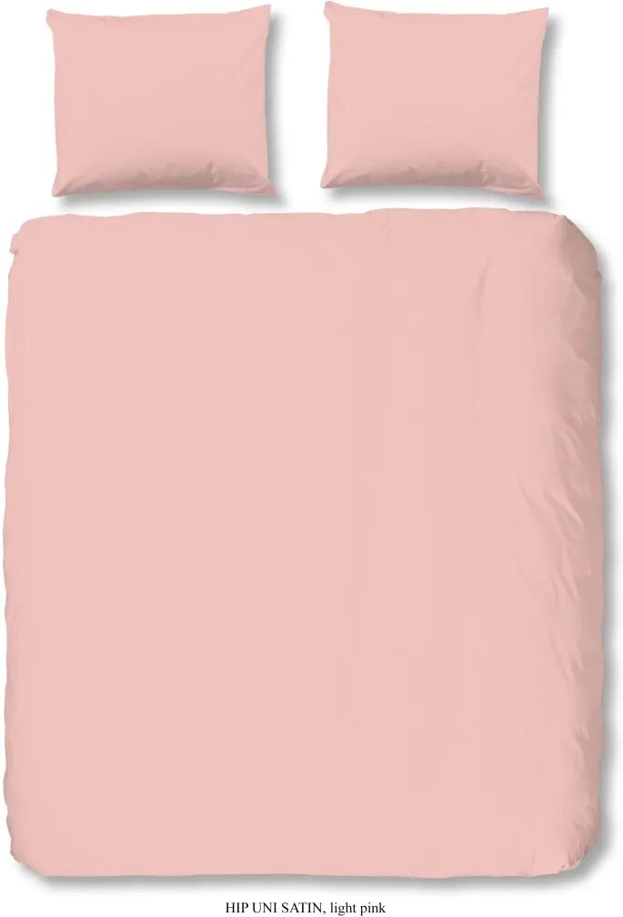 HIP Housse de couette Uni 240x200/220 cm Rose