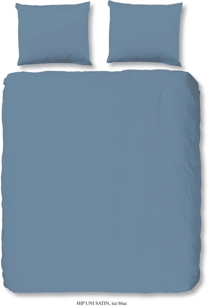 HIP Housse de couette Uni 240x200/220 cm Bleu glacier