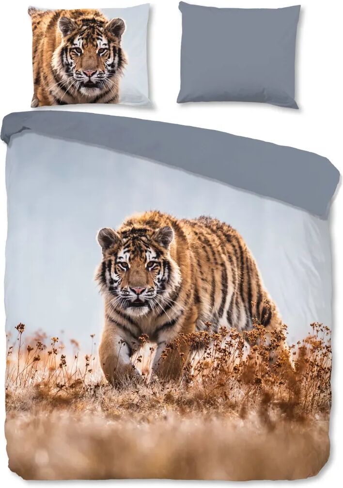 Good Morning Housse de couette TIGER 240x200/220 cm Multicolore