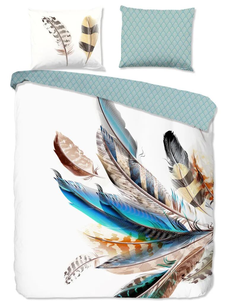 Good Morning Housse de couette FEATHER 240x200/220 cm Multicolore