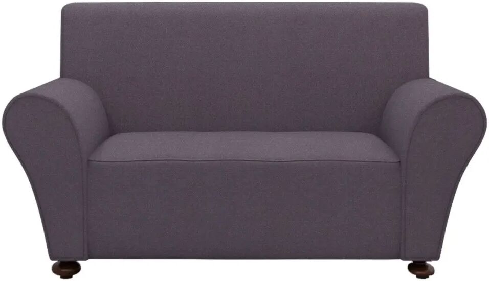 vidaXL Housse extensible de canapé Anthracite Jersey de polyester