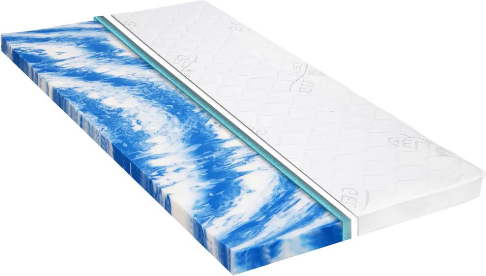 vidaXL Sur-matelas 140 x 200 cm Mousse de gel 7 cm