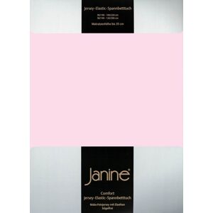 Janine Spannbettlaken »ELASTIC 5002«, für Matratzen bis 35 cm Höhe, 95%... zartrosa
