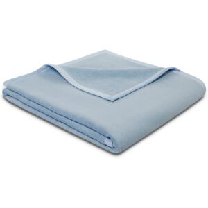 Biederlack Wohndecke »Cotton Sense«, aus 100% Baumwolle hellblau