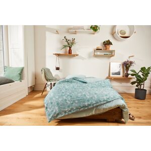 Journey Living Wendebettbezug »Bellerive«, (1 St.) grau/mint  B/L: 160 cm x 210 cm