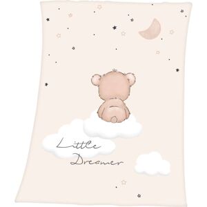 Baby Best Babydecke »Little Dreamer«, mit niedlichem Teddydesign, Kuscheldecke beige