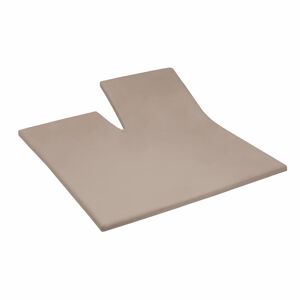 Primera Spannbettlaken »Elastan-Feinjersey Spannbetttuch für Splitt-Topper«,... taupe