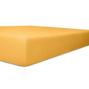Kneer Spannbettlaken »Easy-Stretch«, optimaler Sitz gelb Größe