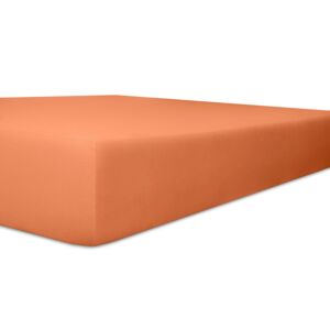 Kneer Spannbettlaken »Exclusive-Stretch«, optimaler Sitz karamell Größe
