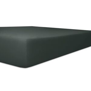Kneer Spannbettlaken »Exclusive-Stretch«, optimaler Sitz schwarz Größe