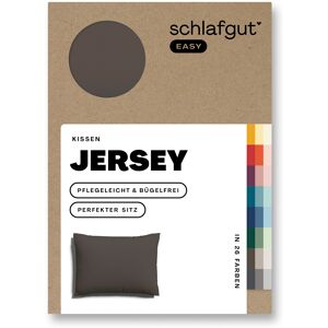 Schlafgut Kissenbezug »EASY Jersey«, (1 St.), Kissenhülle mit... Sand Deep Größe B/L: 40 cm x 60 cm