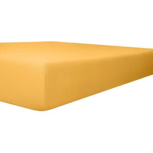 Kneer Spannbettlaken »Vario-Stretch-Topper«, mit Tunnelsaum gelb Größe