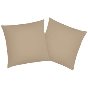 GOODproduct Kissenbezüge »Neele Kissenbezug aus Bio-Baumwolle, atmungsaktive... beige Größe B/L: 40 cm x 40 cm