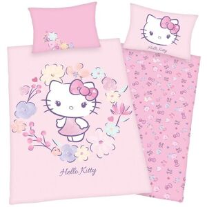 sonstige Hello Kitty Renforcé Bettwäsche für Kinder 160x210cm