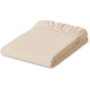 Jersey-Spannbettlaken - Tchibo - Beige Baumwolle   unisex