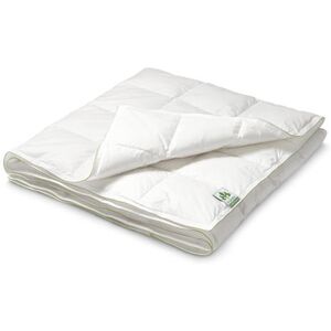 irisette® greenline Sommer-Daunenbett - Tchibo - Weiss Baumwolle   unisex