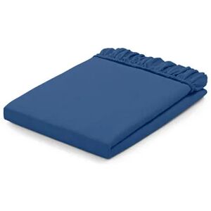 Biber-Fixleintuch - Tchibo - Blau Baumwolle Blau  unisex